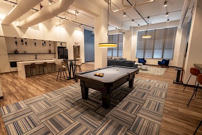 Common Area Club Room!  Available for residents, Available for rent